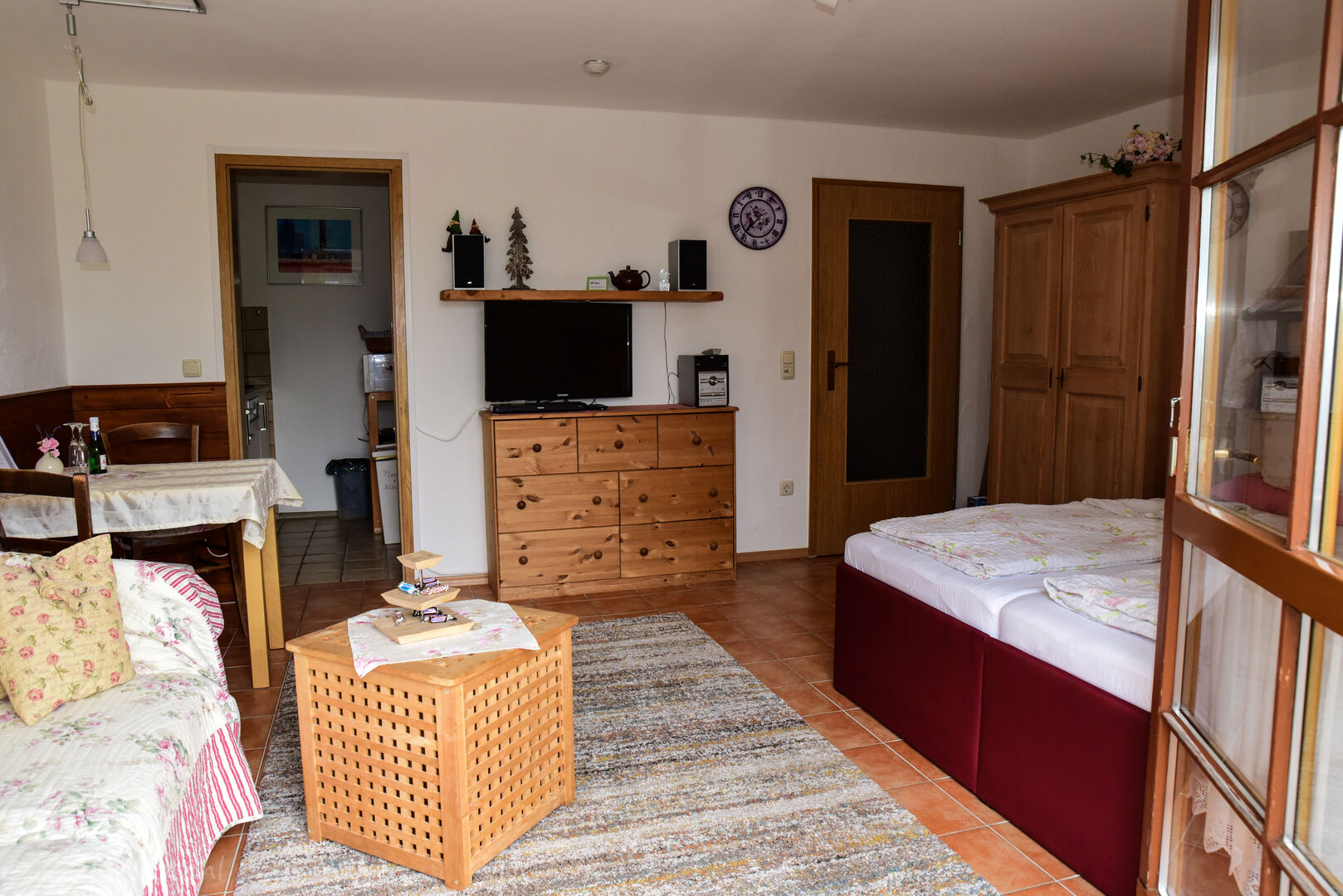 Apartment 2 - Wohn-Schlafraum