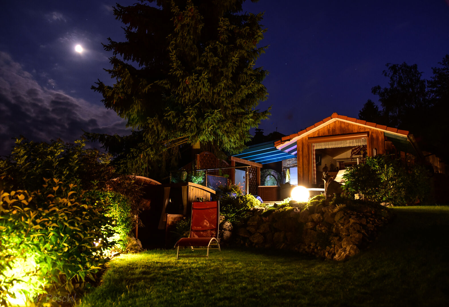 Panoramahütte Außenansicht